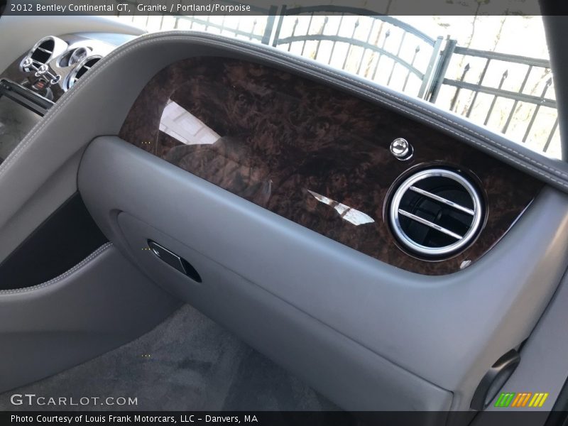 Granite / Portland/Porpoise 2012 Bentley Continental GT