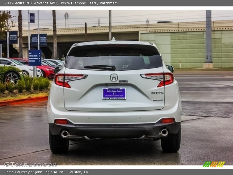 White Diamond Pearl / Parchment 2019 Acura RDX Advance AWD