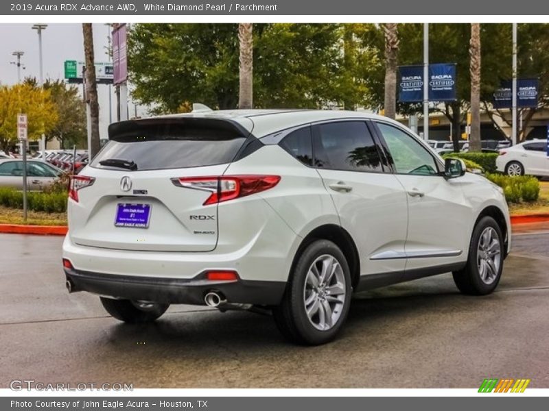 White Diamond Pearl / Parchment 2019 Acura RDX Advance AWD