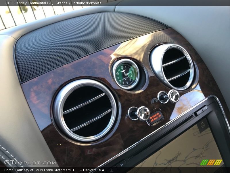 Granite / Portland/Porpoise 2012 Bentley Continental GT