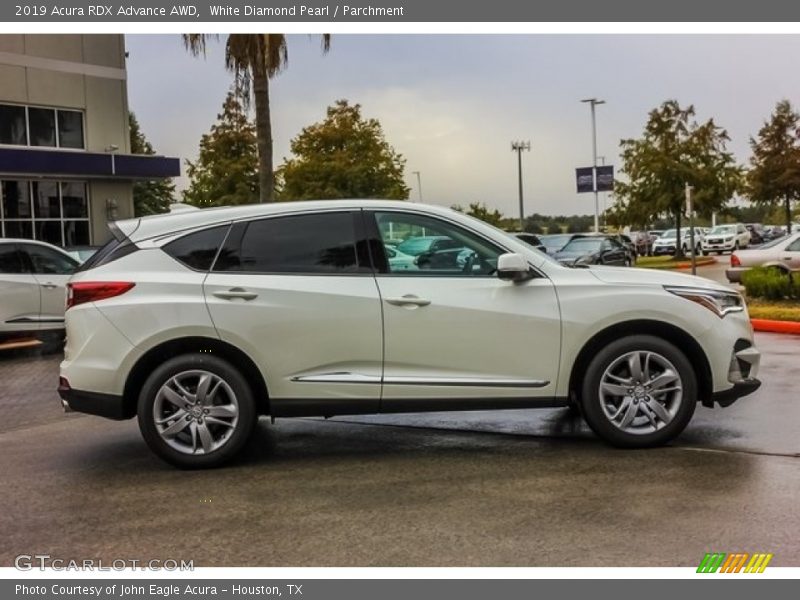 White Diamond Pearl / Parchment 2019 Acura RDX Advance AWD