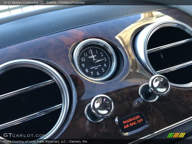 Granite / Portland/Porpoise 2012 Bentley Continental GT