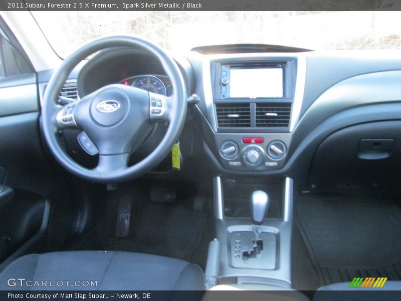 Spark Silver Metallic / Black 2011 Subaru Forester 2.5 X Premium