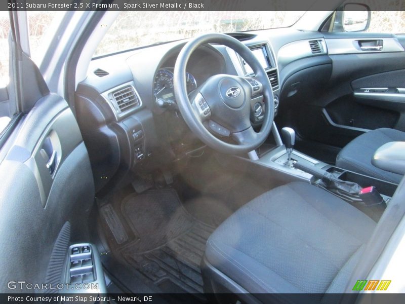 Spark Silver Metallic / Black 2011 Subaru Forester 2.5 X Premium