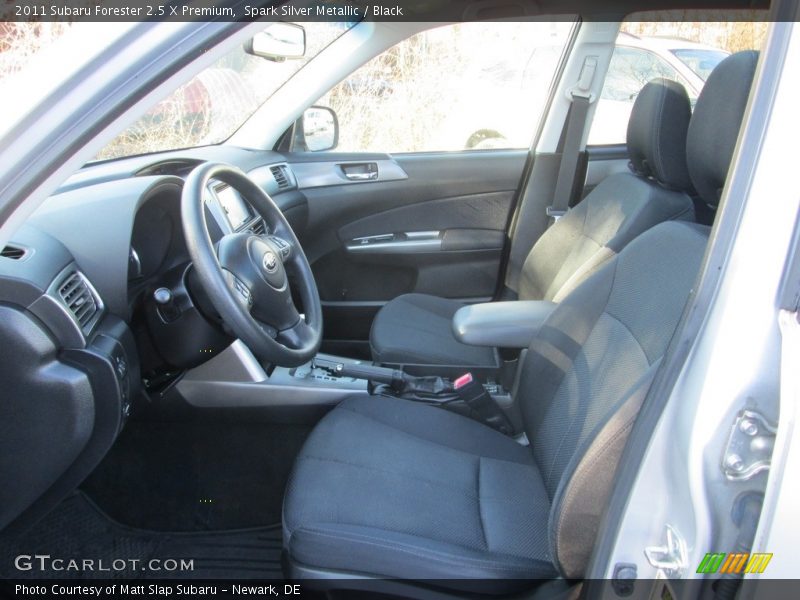 Spark Silver Metallic / Black 2011 Subaru Forester 2.5 X Premium