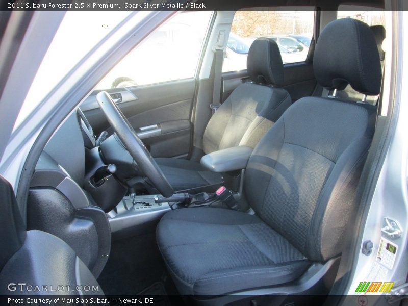 Spark Silver Metallic / Black 2011 Subaru Forester 2.5 X Premium