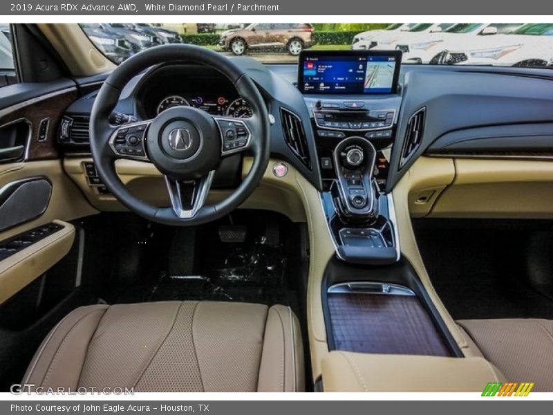 White Diamond Pearl / Parchment 2019 Acura RDX Advance AWD