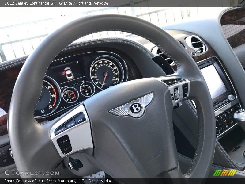Granite / Portland/Porpoise 2012 Bentley Continental GT