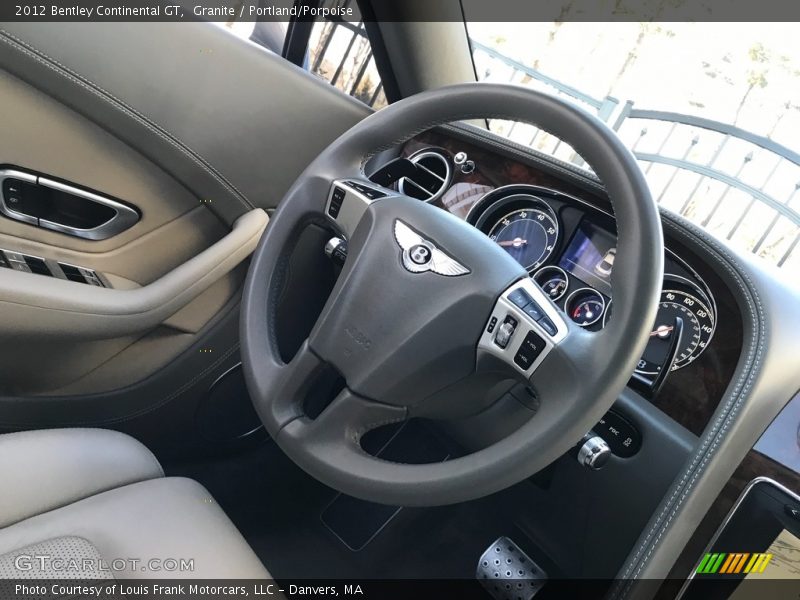 Granite / Portland/Porpoise 2012 Bentley Continental GT
