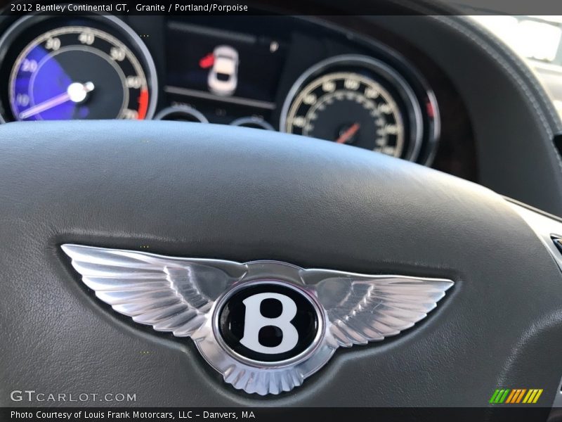 Granite / Portland/Porpoise 2012 Bentley Continental GT