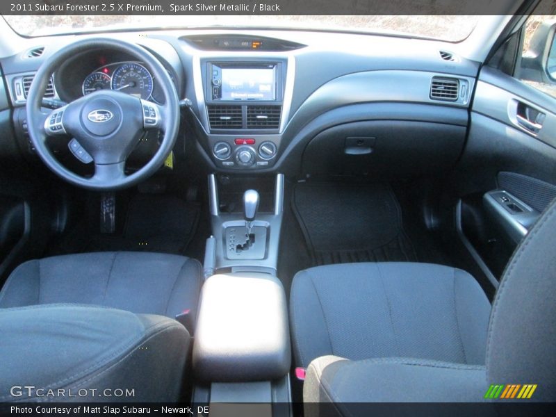 Spark Silver Metallic / Black 2011 Subaru Forester 2.5 X Premium