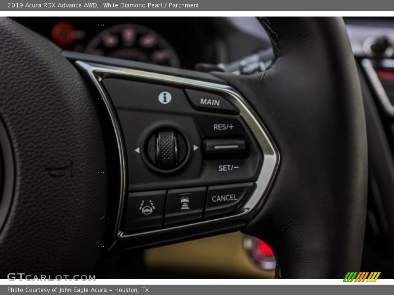 White Diamond Pearl / Parchment 2019 Acura RDX Advance AWD