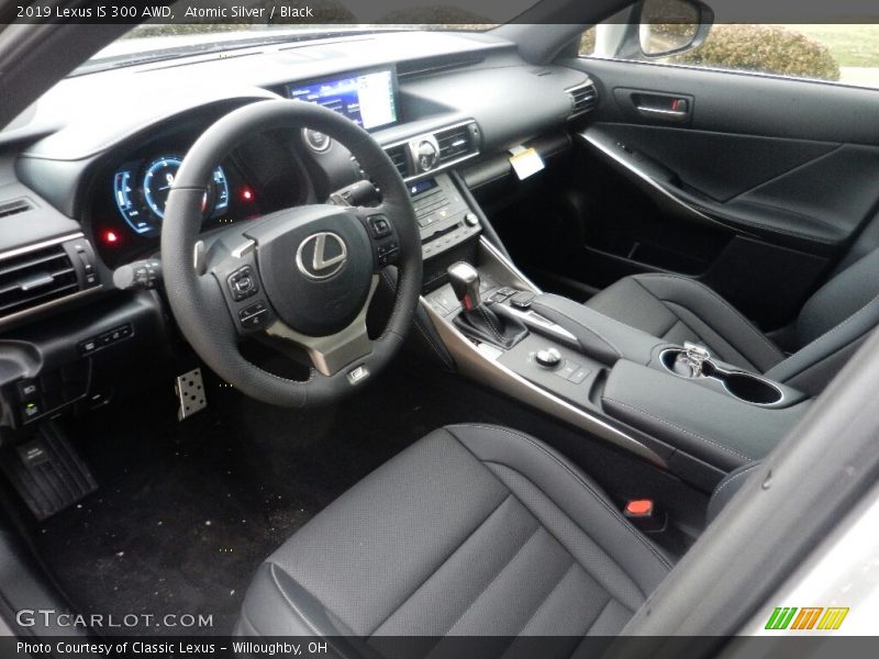  2019 IS 300 AWD Black Interior