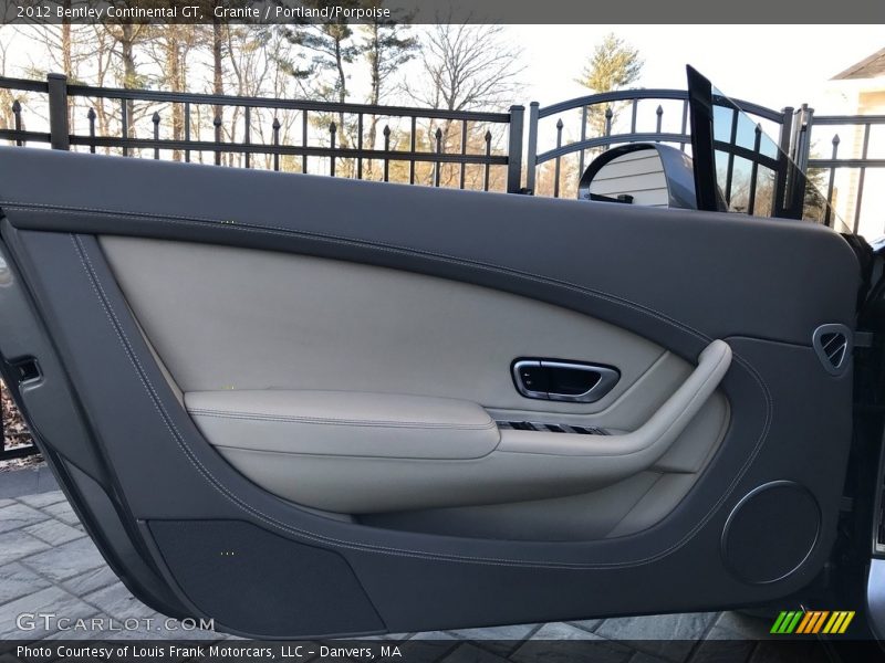 Granite / Portland/Porpoise 2012 Bentley Continental GT