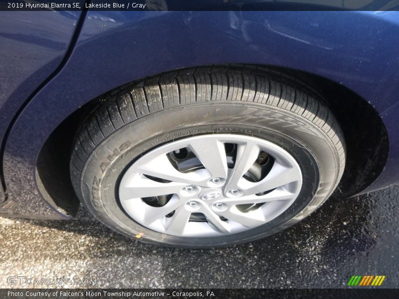 Lakeside Blue / Gray 2019 Hyundai Elantra SE