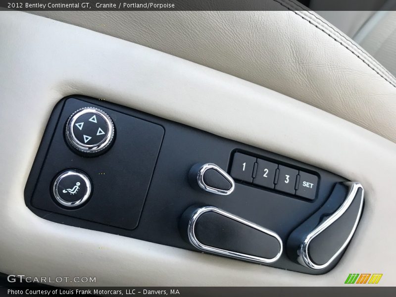 Controls of 2012 Continental GT 