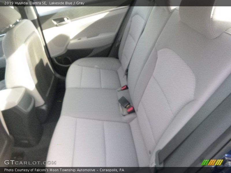 Lakeside Blue / Gray 2019 Hyundai Elantra SE