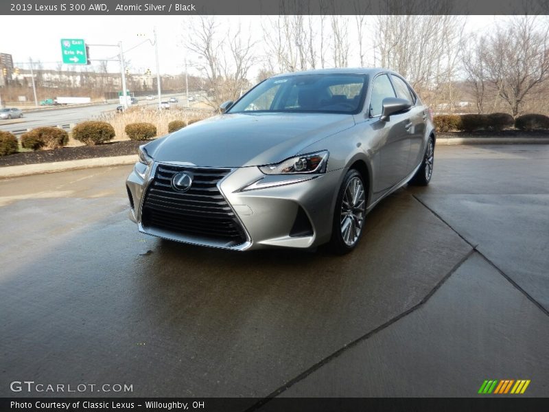 Atomic Silver / Black 2019 Lexus IS 300 AWD