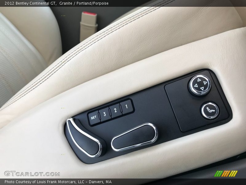 Controls of 2012 Continental GT 