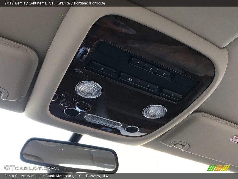 Granite / Portland/Porpoise 2012 Bentley Continental GT