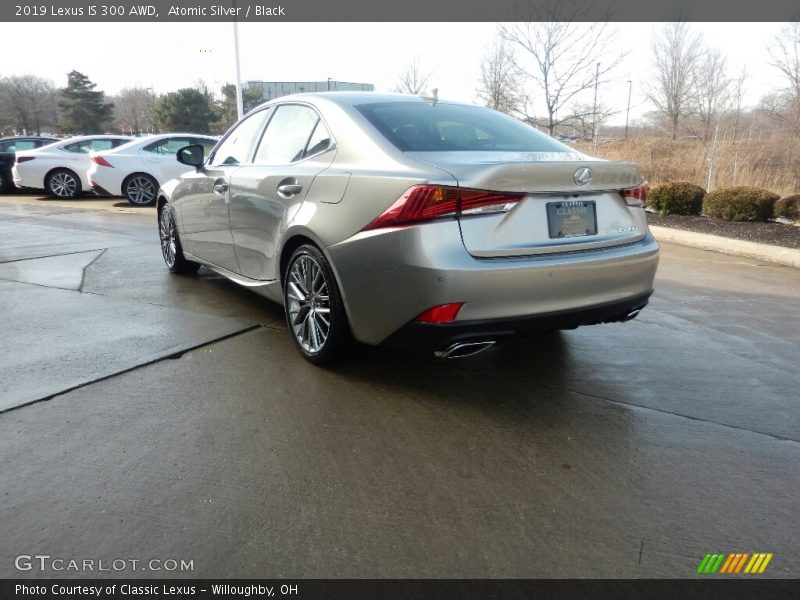 Atomic Silver / Black 2019 Lexus IS 300 AWD