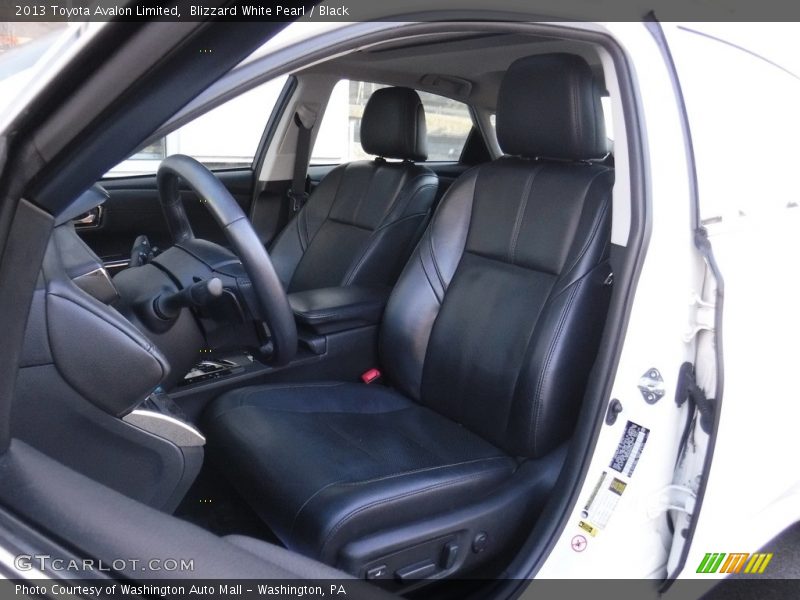 Blizzard White Pearl / Black 2013 Toyota Avalon Limited