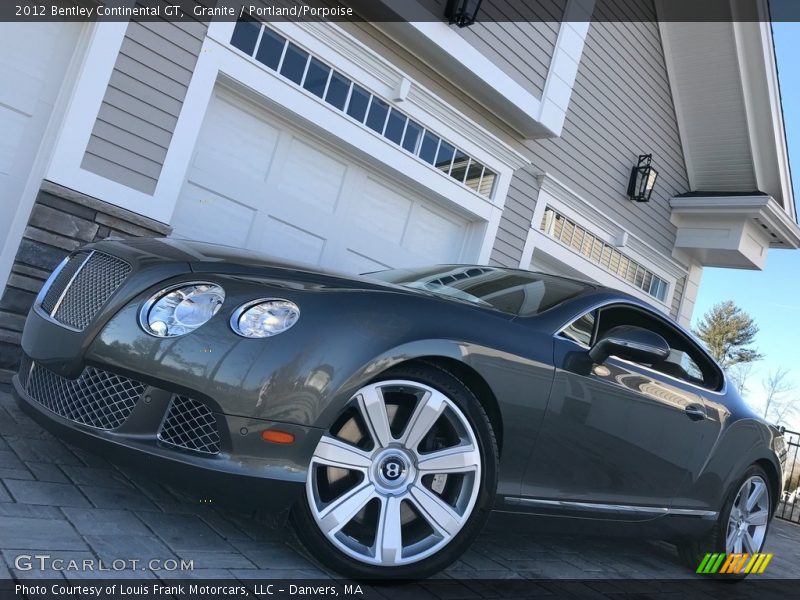 Granite / Portland/Porpoise 2012 Bentley Continental GT