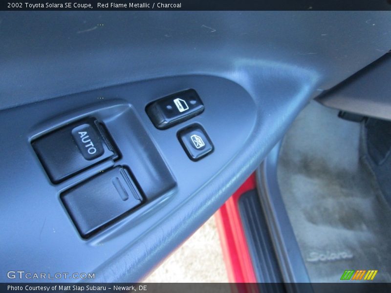 Red Flame Metallic / Charcoal 2002 Toyota Solara SE Coupe