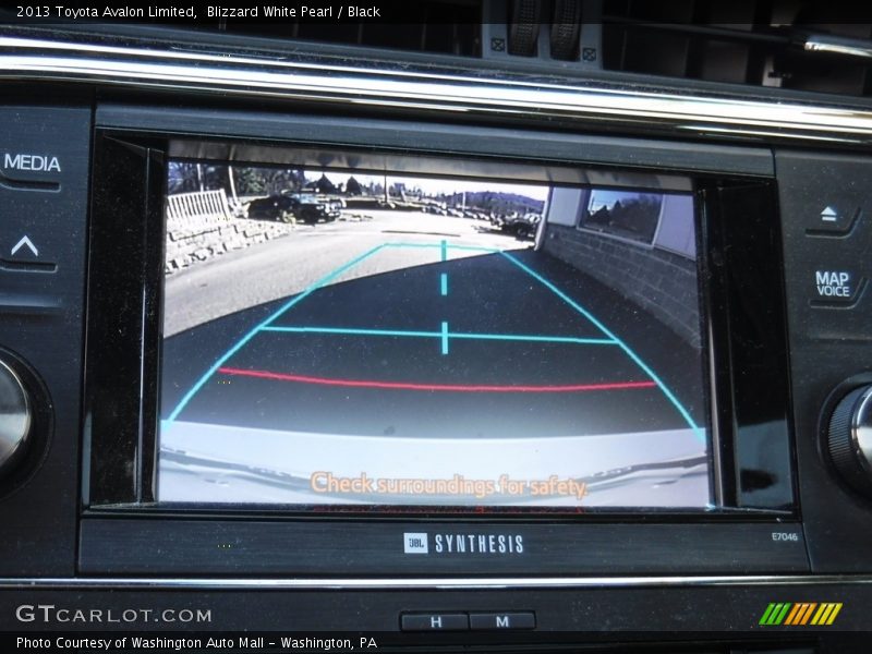 Blizzard White Pearl / Black 2013 Toyota Avalon Limited