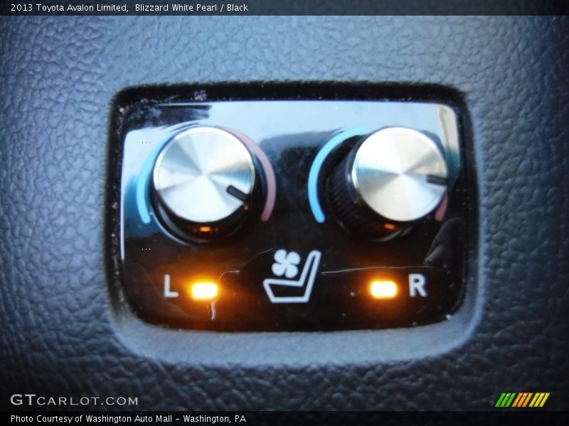 Blizzard White Pearl / Black 2013 Toyota Avalon Limited