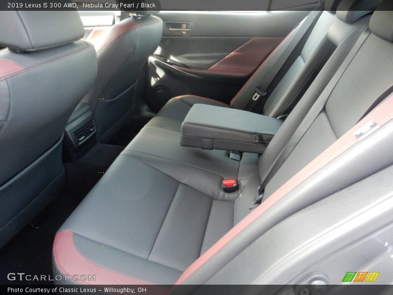 Nebula Gray Pearl / Black 2019 Lexus IS 300 AWD