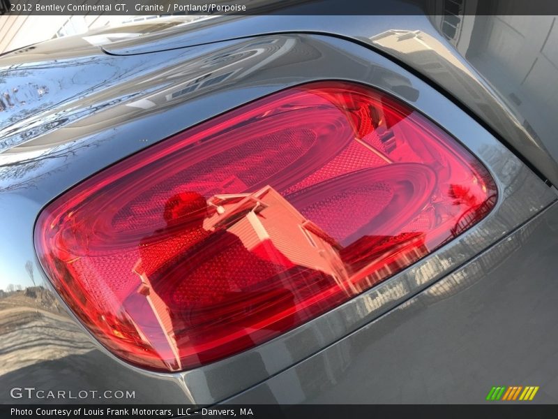 Granite / Portland/Porpoise 2012 Bentley Continental GT