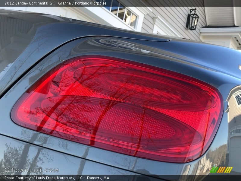 Granite / Portland/Porpoise 2012 Bentley Continental GT
