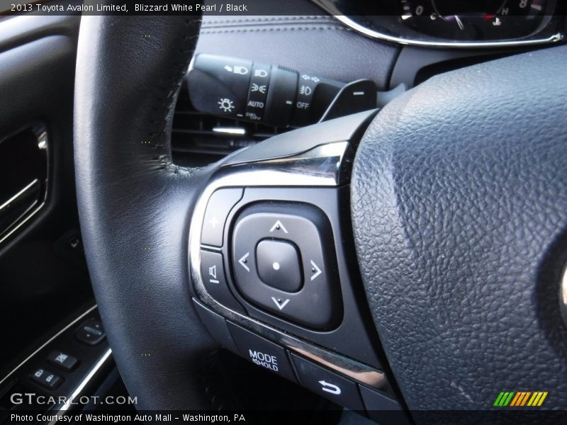 Blizzard White Pearl / Black 2013 Toyota Avalon Limited