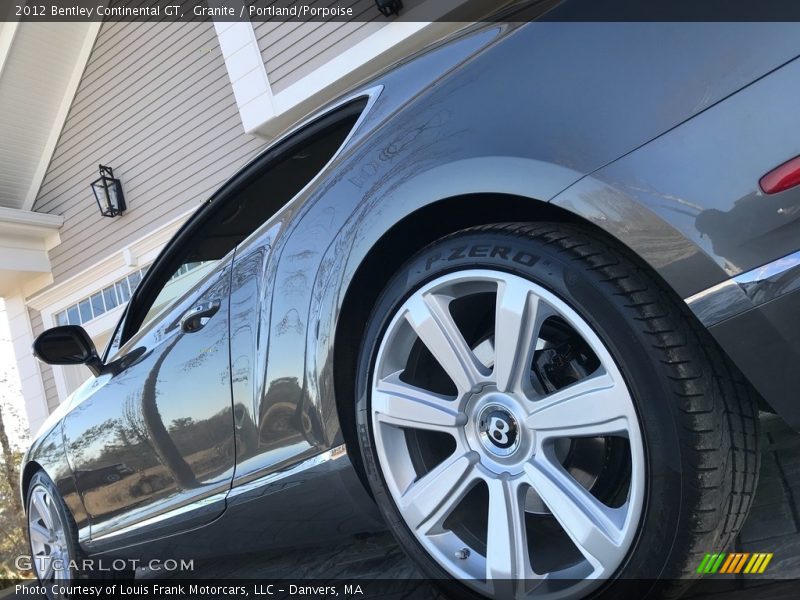 Granite / Portland/Porpoise 2012 Bentley Continental GT