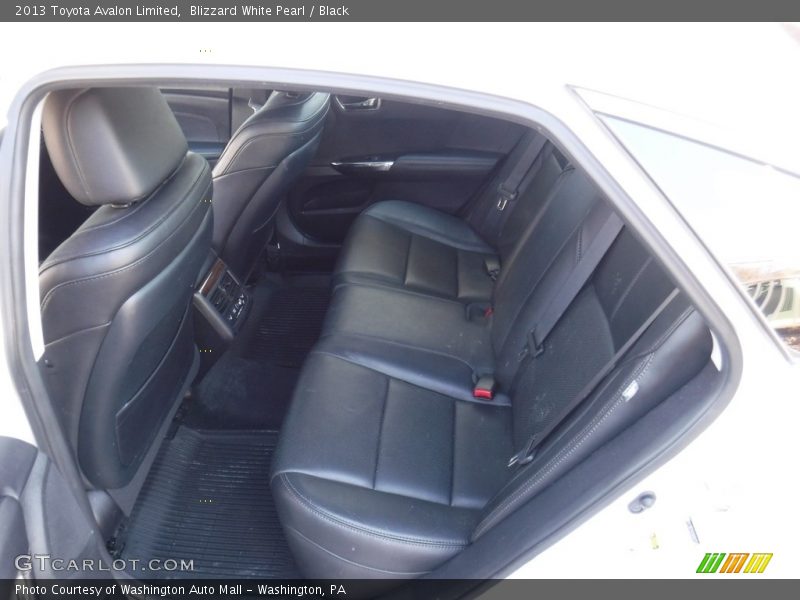 Blizzard White Pearl / Black 2013 Toyota Avalon Limited