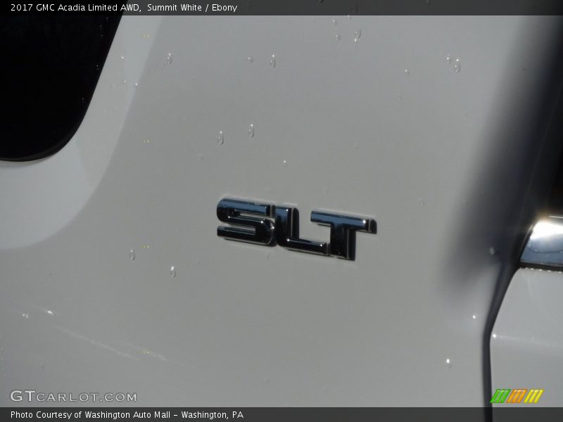 Summit White / Ebony 2017 GMC Acadia Limited AWD