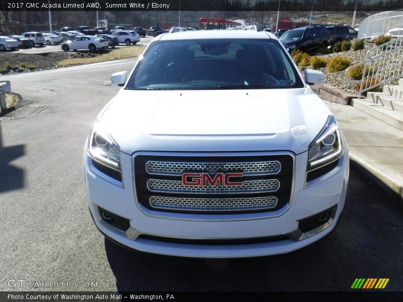 Summit White / Ebony 2017 GMC Acadia Limited AWD