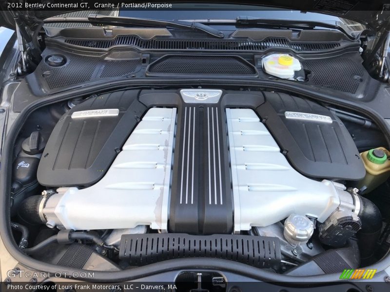  2012 Continental GT  Engine - 6.0 Liter Twin-Turbocharged DOHC 48-Valve VVT W12