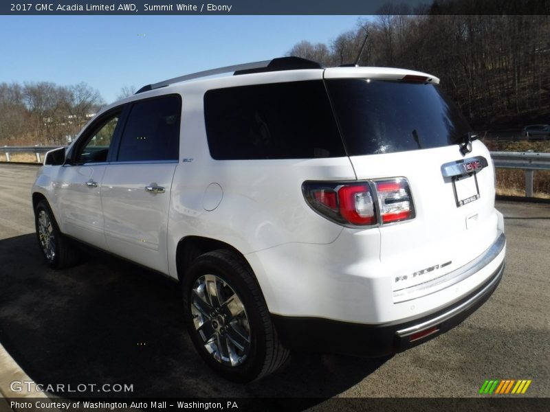 Summit White / Ebony 2017 GMC Acadia Limited AWD