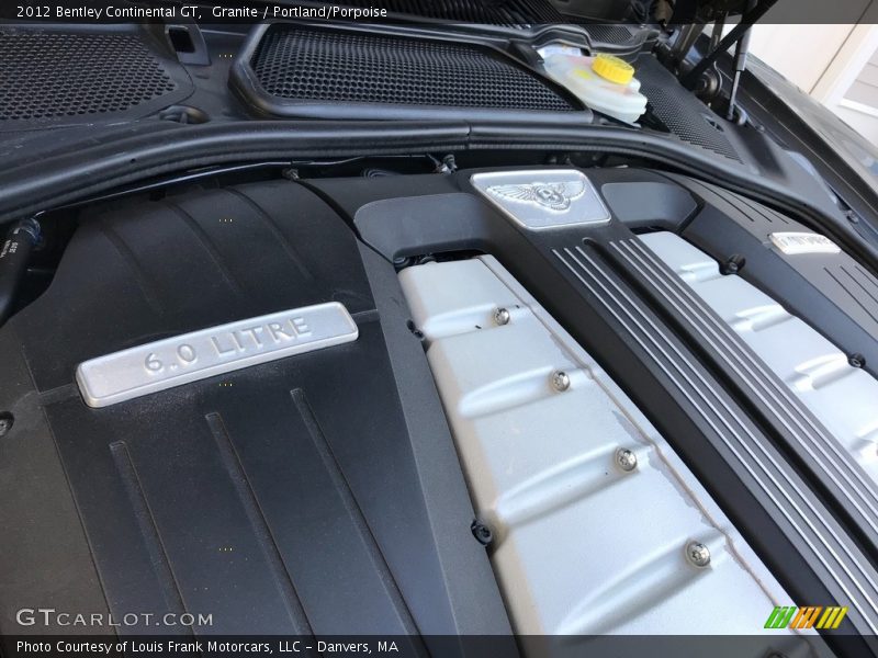 Granite / Portland/Porpoise 2012 Bentley Continental GT