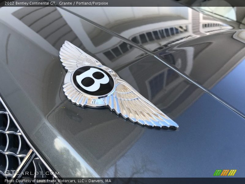 Granite / Portland/Porpoise 2012 Bentley Continental GT