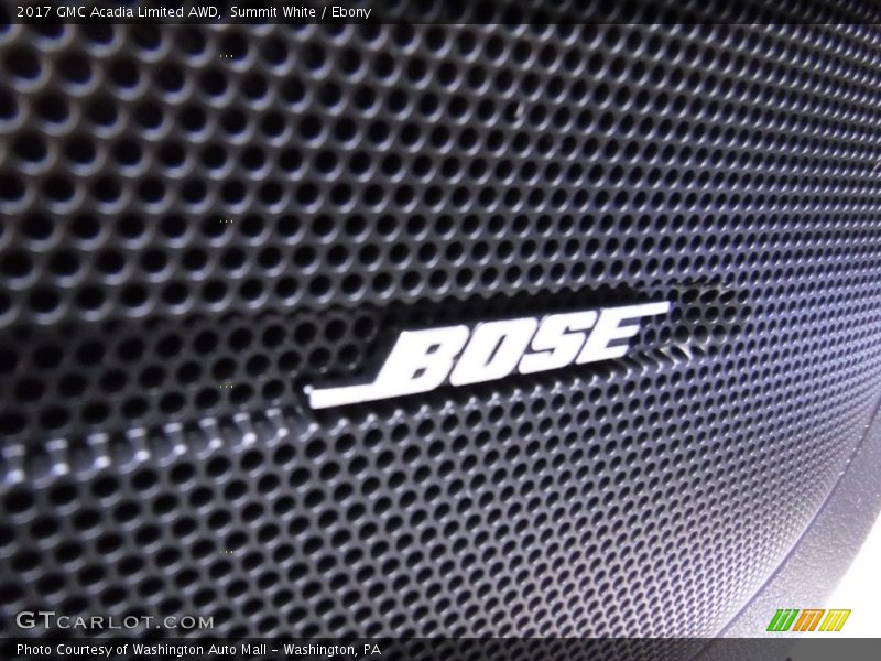 Summit White / Ebony 2017 GMC Acadia Limited AWD