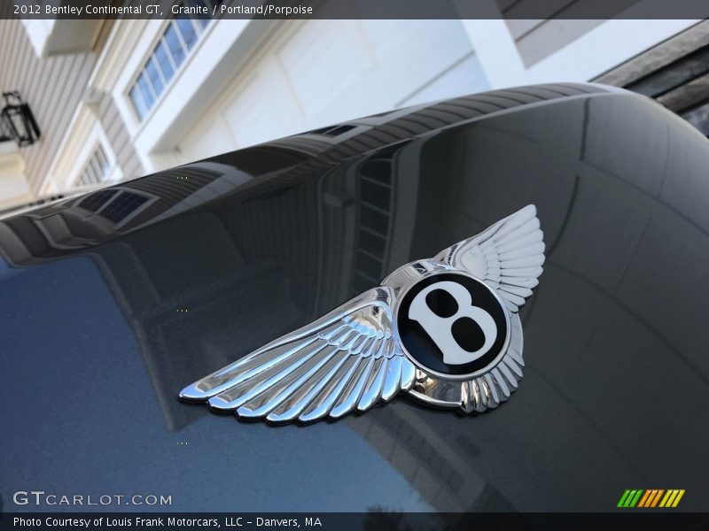 Granite / Portland/Porpoise 2012 Bentley Continental GT