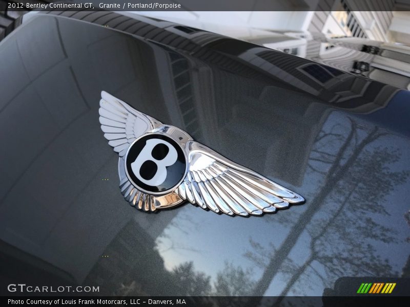 Granite / Portland/Porpoise 2012 Bentley Continental GT