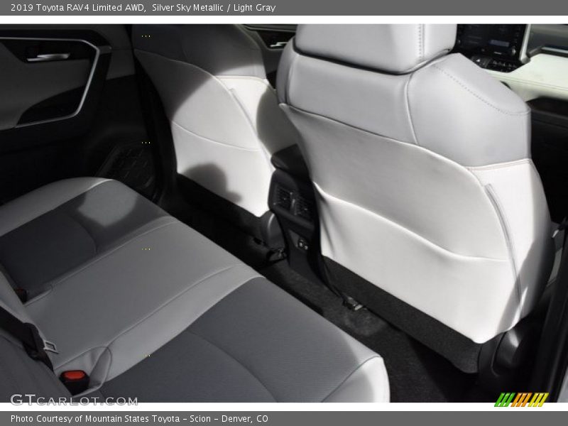 Silver Sky Metallic / Light Gray 2019 Toyota RAV4 Limited AWD