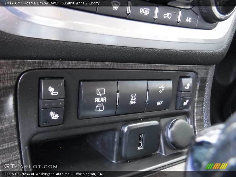 Summit White / Ebony 2017 GMC Acadia Limited AWD