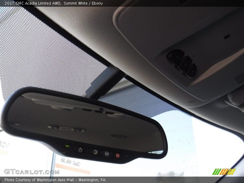 Summit White / Ebony 2017 GMC Acadia Limited AWD