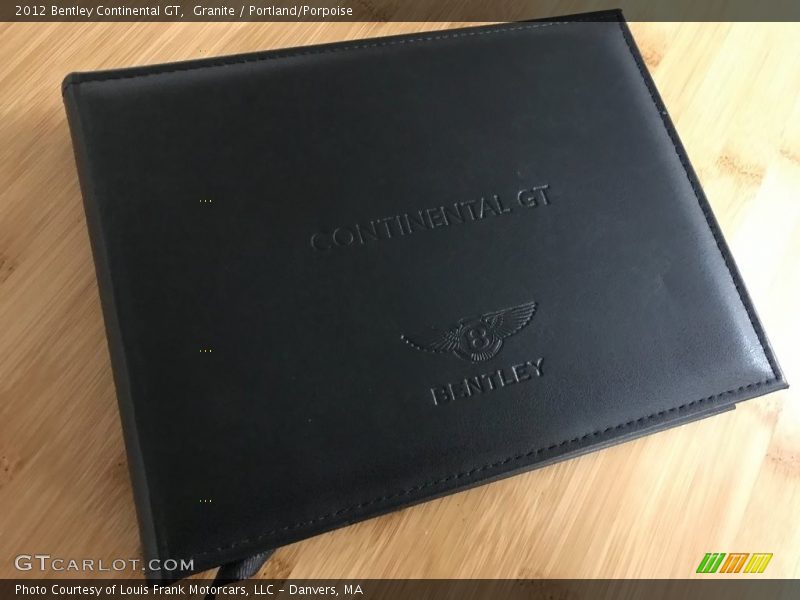 Granite / Portland/Porpoise 2012 Bentley Continental GT