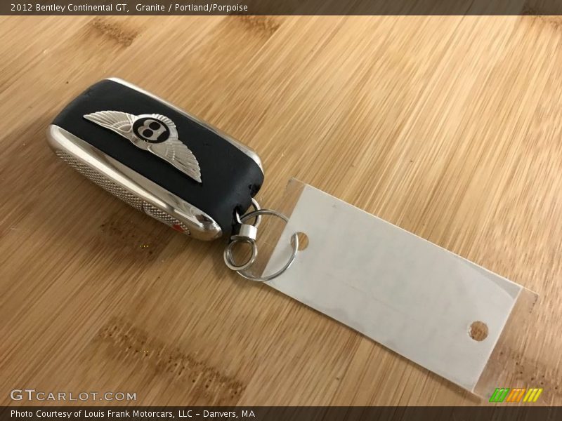 Keys of 2012 Continental GT 